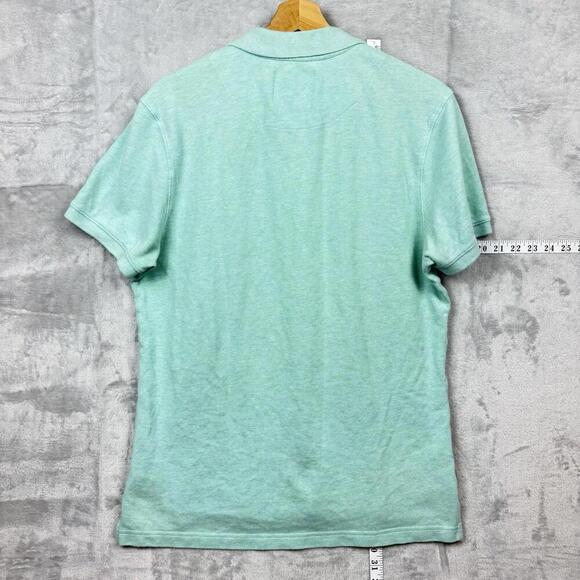 Rodd & Gunn Gunn Polo Shirt Mint Green Sz M Embroidered Pointer Logo NZ Brand - Picture 8 of 9